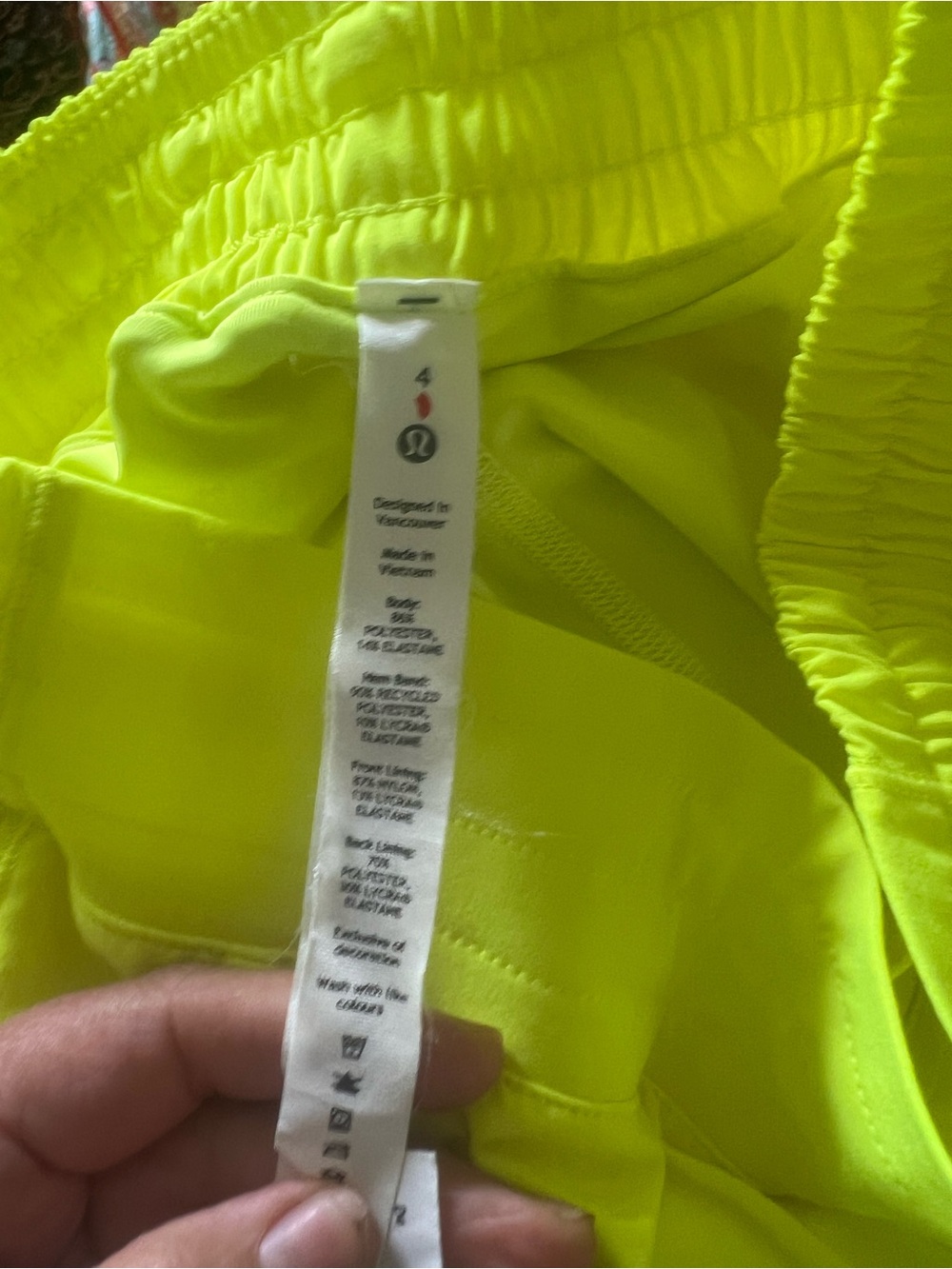 lululemon athletica Neon Yellow Active Skort - Picture 16 of 16